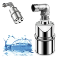 1 Piece Stainless Steel Water Level Control Float Valve for Tank 3/4 Inch Float Ball Valve Suitable for Water Tanks, Pond A. 