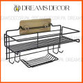 Multipurpose Bathroom Accessories shelf Wall Mounted Organizer Shampoo Storage Rack holder. 