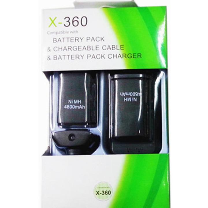 Xbox 360 Controller Play And Charge Kit 4 in 1