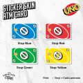 Uno Skin Card Sticker - ATM Debit Credit Emoney Flazz Vinyl Sticker. 