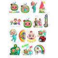 Cocomelon Stickers Pack of 15 Stickers  For Laptop,Desk, Notebook and  Mobile covers DIY Stickers - JangoMango Store. 