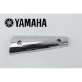 ORIGINAL Yamaha YBR 125 / YBR 125G / YBR 125Z Small Exhaust Muffler Silencer Heat Protector Shield - For Models 2018 Onward (Pakistani Version). 