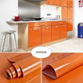 &lt;12x108 inch&gt; PVC SHEET Self Adhesive for Protect Kitchen Cabinet, Door, Wardrobe, Office Glass, Wall Decor. 