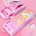 NEW Pencil Box For Boys & Girls ( Stationery Box ) - High Quality ( Multi Colors & Designs ). 