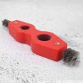 Pipe Reamer Deburring Tool,5Pcs Copper Pipe Cleaner and Reamer Set,Pipe Deburring Brush,Tubing Chamfer Tool. 