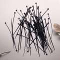 Cable Ties INDUSTRIAL QUALITY Cable Ties: 100X2.5mm Color: Black Quantity: 200 Pieces. 