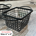 French Fries Basket, French Fries & Snack Basket - Metal Food Bucket with Strainer, Perfect for BBQ, Restaurants, and Home Use |  Fries Basket - Fast Food Bucket for Fries, Chicken, Chips, and Snack Serving. 