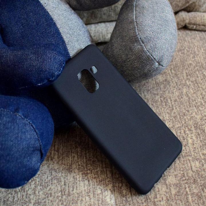 Samsung Galaxy A6 (2018) - Ultra Thin Soft TPU Matte Colour Silicone Case Cover
