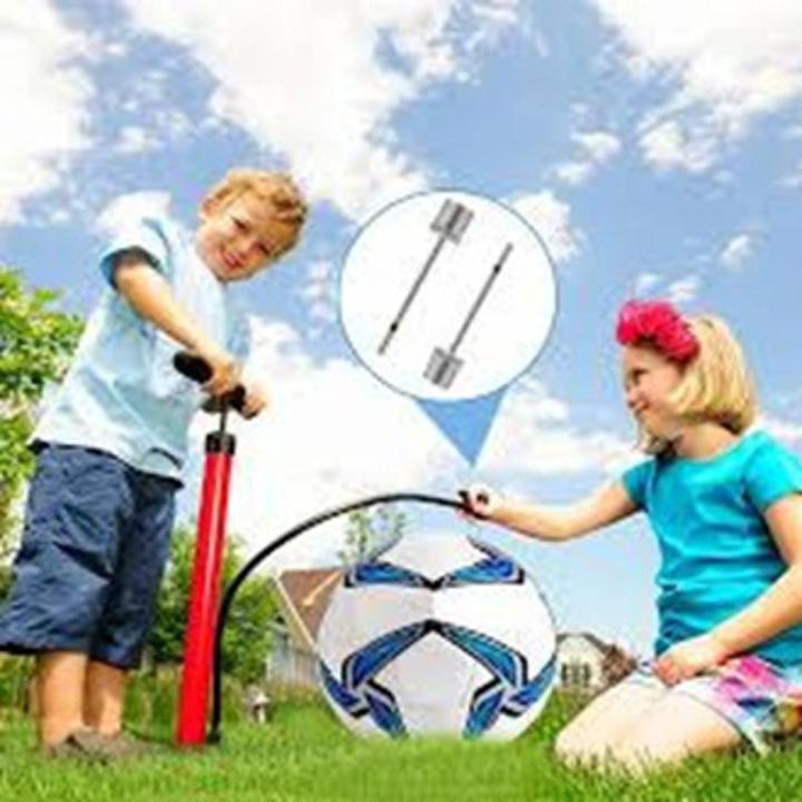 Pack Of 2 - Football Inflator Pump Needle Sports Inflating Needle Pin Nozzle Football Basketball Soccer Ball Air Pump