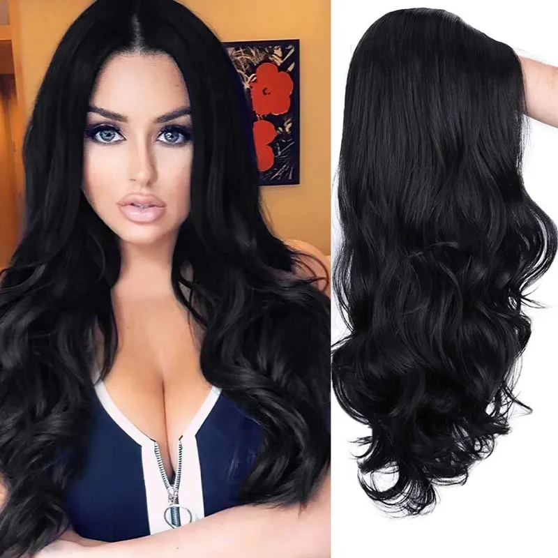 Long lace front wigs human hair best sale