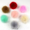 【Beauty Code】Faux Rabbit Fur Ball Keychain Fur Pom Keychains 8 CM Llaveros Portachiavi Fluffy Keychain Porte Porte Pompom De. 