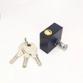 MOTORCYCLE SIDE LOCK (NO NEED TO WELDING), BLACK COLOR L KEY LOCK, BIKE PUSH LOCK, ANTI THEFT HANDLE LOCK, BIKE UNBREAKABLE LOCK. 