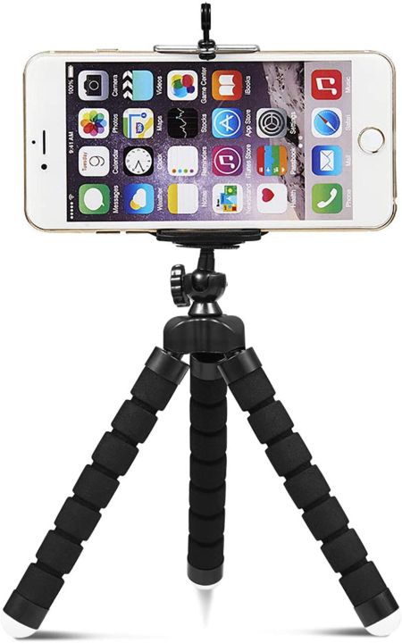 Gorilla%20Pod%20Flexible%20Tripod%20Stand%20Mini%20Octopus%20Tripod%20(8.55%20Inches)%20Tripod%20With%20Mobile%20Holder%20For%20Mobile%20Phone%20DSLR%20Gopro%20Digital%20Camera%20-%20Image%205