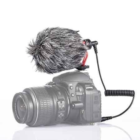 BOYA BY-MM1 MM1 Compact On-Camera Video Microphone Youtube Vlogging Recording Mic