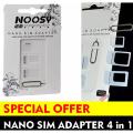 Noosy-4 in 1-sim card adapters 5 packs. 