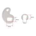 M16 Electric Bike Torque Arm Accessory for Front Rear E-Bike 3000W 5000W 8000W Motor Ebike Torque Washers. 