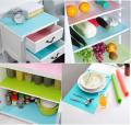 Anti-Bacterial Fridge Mat, Non-stick Roll, 45 cm x 150 cm, Durable Fridge Mat, Fruit and Vegetable Drawer Kitchen Mat, Fridge. 