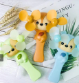 Manual Animal Hand Double Fan. 