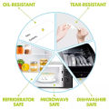 500pcs/roll Labels Convenience Content Sticker Storage Date Food Handwritten For Freezer Stickers Refrigerator. 