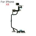 Volume Button Flex Replacement For iPhone X XR XS Max Volume Control With Mute Switch Flex Cable Include Metal Bracket. 