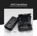 AKG hands-free – Universal AKG Handfree For All Devices Having 3.5mm Headphones Jack – PUBG AKG Handsfree - AKG Headphones For Music – Black Color. 