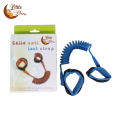 Child Anti-Lost Wrist-Band, Toddler Kids Baby Safety Walking Harness & Leash Link Hand Belt Strap Wristband w/Adjustable Soft Tapes, 1.5m / 4.9 Feet Elastic Steel Wire Rope for Travel Outdoor. 