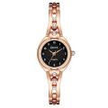 Qualities Pink Fashion Women Watches Rose Gold Luxury Stainless Steel Ladies Wristwatches Diamond Female Bracelet Watch Gifts. 