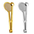 Stainless Steel Paw Oil Leak Clip Food Tongs Kitchen Frying Filter Shovel Clamp Serving Tongs Steel Wire Filter Fine Mesh Spoon Salad Clip. 