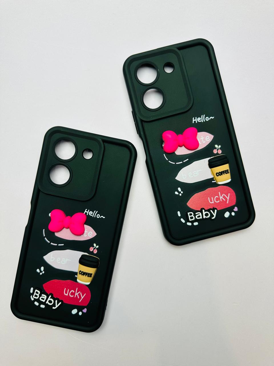 Lahore Mobile Case for Vivo Y36 (4G) Girls Back Cover - Luxerey Back Cover - Creative Lovely 3D Doll - Vivo Y36 (4G) Dolls Case 2