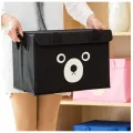New pack of 1 Panda Design Folding Storage Bins Quilt Basket Kid Toys Organizer Storage Boxes Cabinet Wardrobe Storage Bags. 