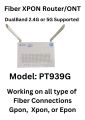 Fiber XPON ONU PT939G Optical fiber router  WIFI 2.4G&5G Dual Band ONT  XPON/EPON/GPON. 