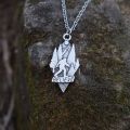 1pcs mountain I believe Full Moon Sasquatch necklace Bigfoot Jewelry. 