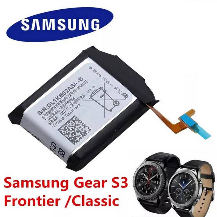 Replacement Battery For Samsung Gear S3 Frontier/Classic EB-BR760ABE 380mAh Original SM-R760 SM-R770 SM-R765