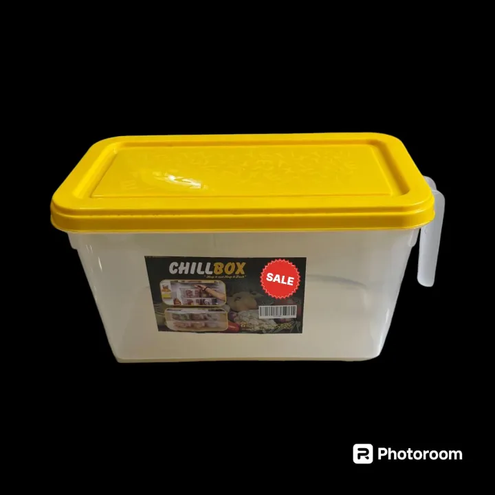 Refrigerator%20Storage%20Box%20With%20Handle%20Transparent%20Sealed%20Rectangle%20Plastic%20Container%20with%20Lid%20-%20Image%202