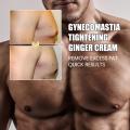 Man Breast Firm Massage Cream Ginger Serum Remove Excess Fat Effective Shrink Chest Gynecomastia Tighten Essence Oil Cream 30ml. 