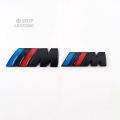 1 x Metal BMW M Logo Car Auto Rear Side Decorative Emblem Sticker Badge Decal For BMW. 