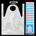 10PCS Disposable Kitchen Aprons Plastic Waterproof Apron Gowns for Men Women Kitchen Protection Accessories. 