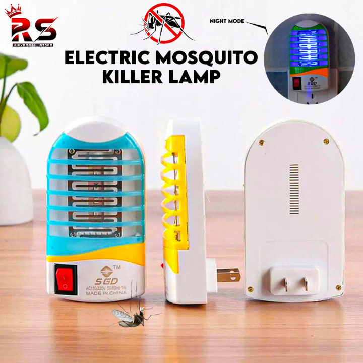 Electric Mosquito Killer Lamp | Spectrum Mosquito Control Lamp | Electric Bug Buster Lamp | Mosquito-Free LED Lamp in Assorted Colors | Electric Insect Eradicator with Random Colors | Rs universal Store