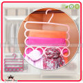 Multi-Purpose 3 Layers 5 Holes Anti Slip Hanger, 5 Layer Anti Slip Clothes Tie Scarf Towels Storage Organizer - Multi-Functional 3 Layer Clothes & 5 Hole Scarf Hanger For Personal Use. 