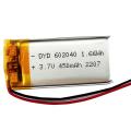 3.7v 450 MAH 602040 Li-po Battery With Circuit - For Airpodss, Earbuds Casing Toys, Handsfree, Some Drones, Headphones, headsets, MP3 Lithium Ion Battery. 
