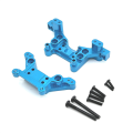 Metal Front and Rear Shock Towers for MJX H16 16207 16208 16209 16210 1/16 RC Car Upgrade Replacement Parts Gold. 