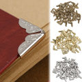 50/100PCS Antique Decorative Jewelry Gift Box Metal Corner Protector Decorative Corners for Book Photo Frame. 