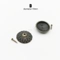 25pcs Antique Brass Upholstery Nail Jewelry Chest Wooden Box Corner Gift Case Sofa Decorative Tack Stud Shim Pad Pushpin. 