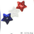 Punk DIY Embroidered Heart Patch Cloth Iron On Sew Motif Applique Sewing Clothes. 