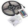 SMD 5050 Waterproof Rgb LED Strip Light with Remote Controller Power Supply Multicolour 12v. 