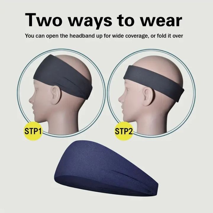1pc%20Men'S%20Sports%20Headband%20-%20Sweat%20Absorbing,%20Non-Slip,%20Breathable%20Fabric%20for%20Running,%20Gym,%20Basketball,%20Tennis%20-%20Adjustable%20Headband%20for%20Men%20and%20Women%20-%20Image%203