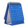 Calendar Desk 2023 Small 2022 Standing Desktop Mini Office Monthly Table Calendars Stand Month Portable Up Calendar Office Decor. 