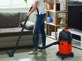 Black+Decker Vacuum Cleaner (Wet n Dry) with Blower function 20 Litre 1400 Watt - WDBD20 - with HEPA Filter (Allergen Filtration). 