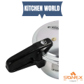Sonex Pressure Cooker (3 LTR) Bakelite Handles  with 3 Safety Control System - Export Quality  (Small Size). 