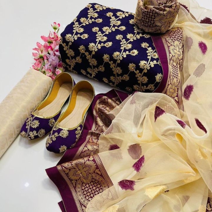 New%20Design%203Pcs%20Suite%20Winter%20Collection%202024%20New%20Design%20Shafon%20Nag%20Jaal%20Work%20Shirt%20Along%20Organza%20Brosha%20Duppata%20Masori%20Trouser%203%20Piece%20With%20Beautiful%20Gift%20For%20Everyone%20-%20Image%205